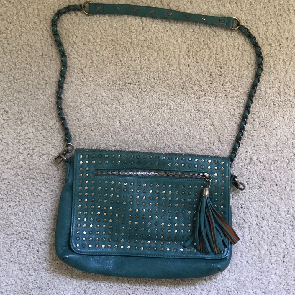 Studded purse
